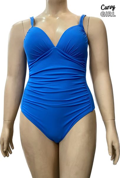 Immagine di SWIM SUIT RIBBED WITH TUMMY CONTROL